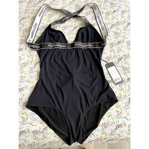Dolce & Gabbana
logo backless trim swimsuit